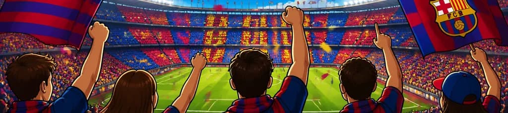 Vive la emoción de un partido de fútbol del FC Barcelona en el Spotify Camp Nou