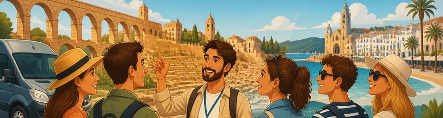 Excursión a Tarragona y Sitges desde Barcelona con servicio de recogida en tu hotel