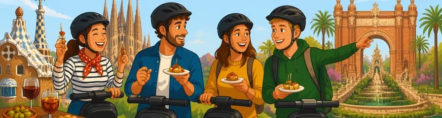 Recorrido Gastronómico en Segway por Barcelona