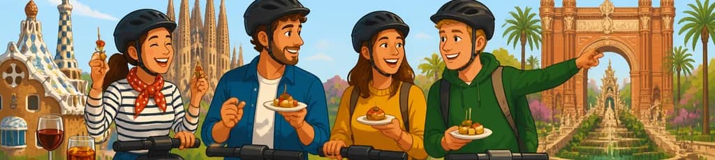 Recorrido Gastronómico en Segway por Barcelona