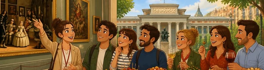 Recorrido por el Museo del Prado en Madrid con degustación de tapas