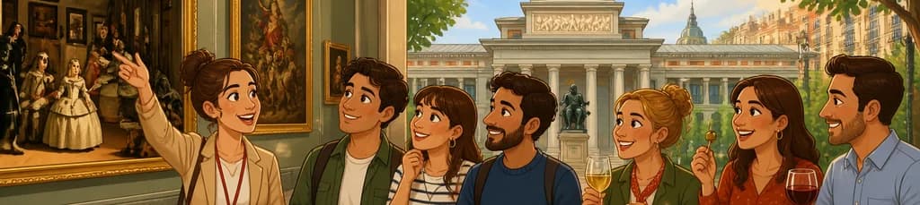 Recorrido por el Museo del Prado en Madrid con degustación de tapas