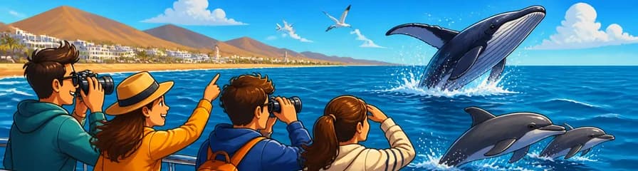 Tour de Avistamiento de Delfines y Ballenas en Morro Jable