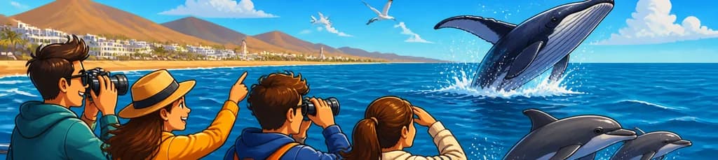 Tour de Avistamiento de Delfines y Ballenas en Morro Jable