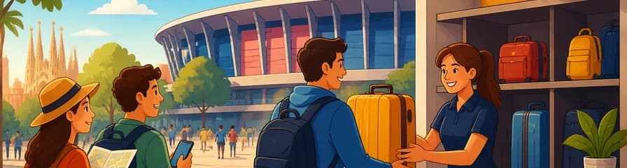 Consigna de Equipaje en Barcelona: Almacenamiento en el Spotify Camp Nou