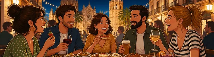Recorrido Nocturno de Tapas en Grupo Reducido por Valencia