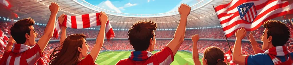 Vive la emoción de un partido del Atlético de Madrid