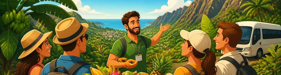Descubre Gran Canaria: Tour Guiado con Degustación de Frutas y Traslado Incluido