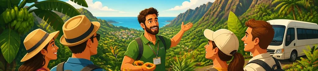 Descubre Gran Canaria: Tour Guiado con Degustación de Frutas y Traslado Incluido