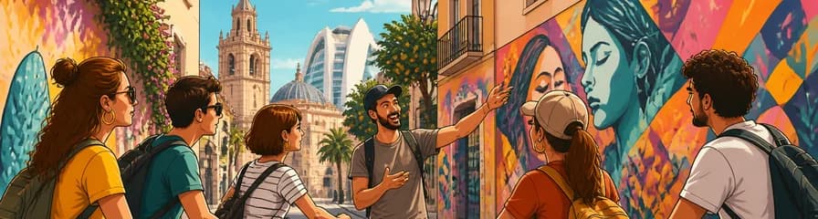 Recorrido guiado grupal de arte urbano en València