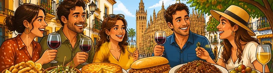Recorrido Gastronómico por Sevilla con Bebidas Incluidas