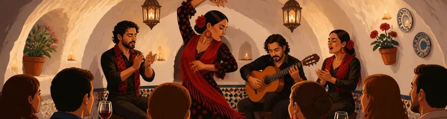 Sumérgete en el espectáculo de flamenco Zincalé en una cueva del Sacromonte