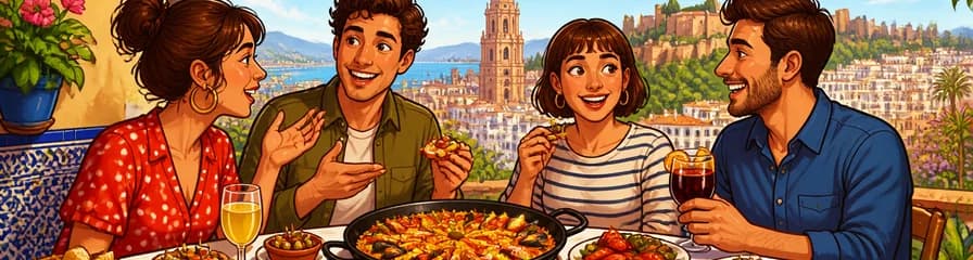 Sumérgete en la Cultura y Gastronomía Española de Málaga
