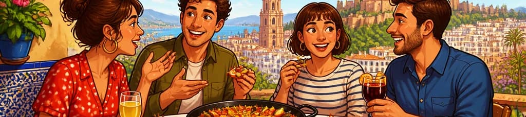 Sumérgete en la Cultura y Gastronomía Española de Málaga