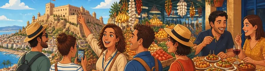 Ruta Privada de Castillo, Mercado y Tapas: Alicante como un Habitante Local
