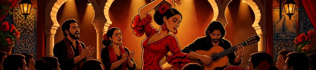 Espectáculo de Flamenco en el Teatro Flamenco de Málaga