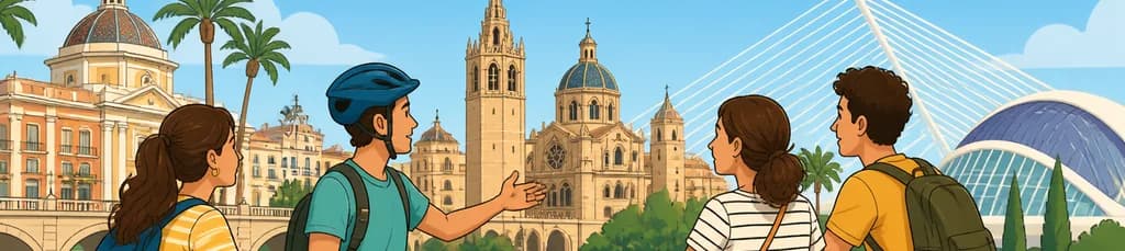 Recorrido guiado en bicicleta por València