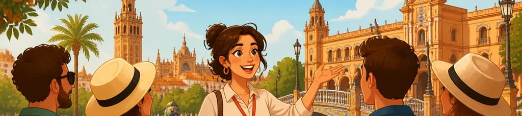 Recorrido guiado por la ciudad de Sevilla