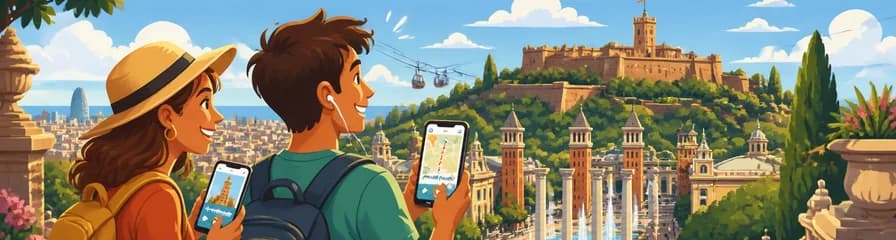 Descubre el Parque de Montjuïc en Barcelona con la aplicación de audioguía de TouringBee