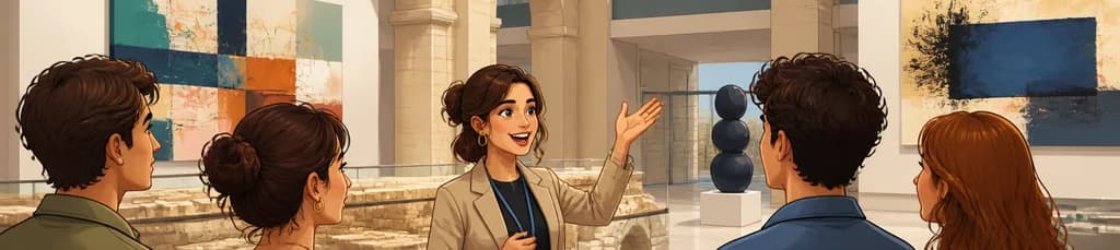 Entrada al Centro de Arte Hortensia Herrero con visita guiada
