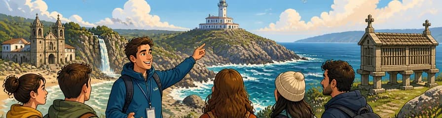 Tour guiado por Finisterre y la Costa da Morte con salida desde Santiago de Compostela
