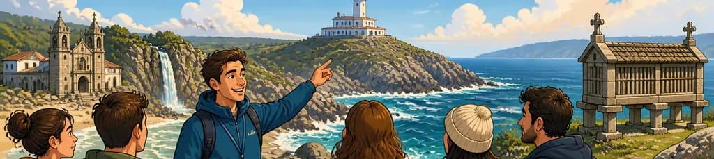 Tour guiado por Finisterre y la Costa da Morte con salida desde Santiago de Compostela