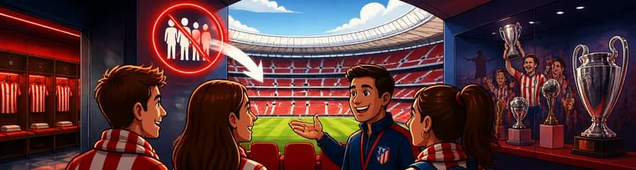 Entrada sin colas para el Atlético de Madrid: Tour guiado y acceso al museo