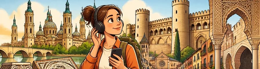Recorrido de audio autoguiado por Zaragoza: La Ciudad de las Cuatro Culturas