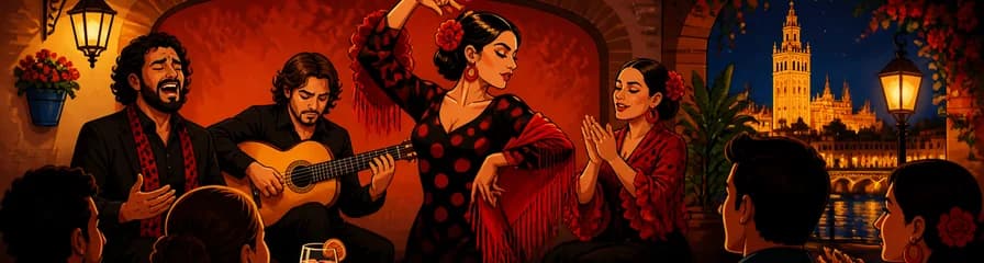 Espectáculo de Flamenco Baraka en Triana, Sevilla, con bebida incluida