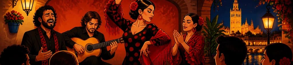 Espectáculo de Flamenco Baraka en Triana, Sevilla, con bebida incluida
