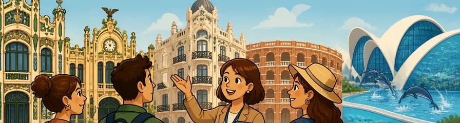 Recorrido privado por el Art Nouveau valenciano con posibilidad de visitar el Oceanogràfic