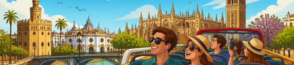 Descubre Sevilla con el Tour en Autobús Hop-on Hop-off de Alsa