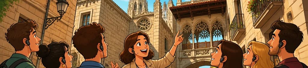 Recorrido guiado a pie por el Barrio Gótico de Barcelona