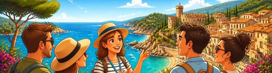 Excursión Guiada de un Día a la Costa Brava desde Barcelona