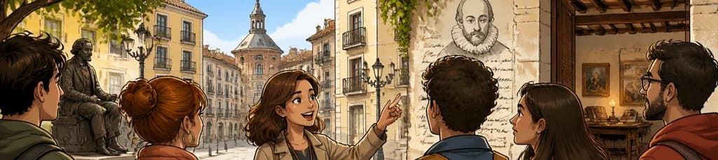 Recorrido guiado a pie por el Barrio de las Letras de Madrid