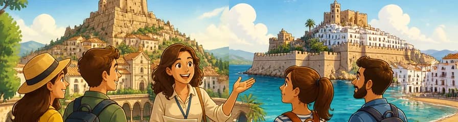 Tour guiado de un día a Morella y Peñíscola desde Valencia con almuerzo incluido