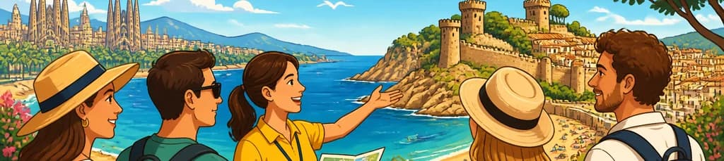Tour guiado por la Costa Brava y Tossa de Mar desde Barcelona