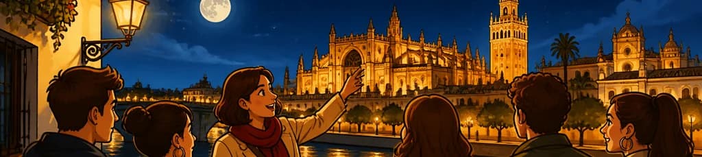 Tour guiado nocturno por Sevilla