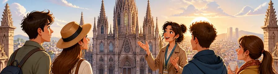 Visita guiada matutina a la Catedral de Barcelona: entrada prioritaria y desayuno
