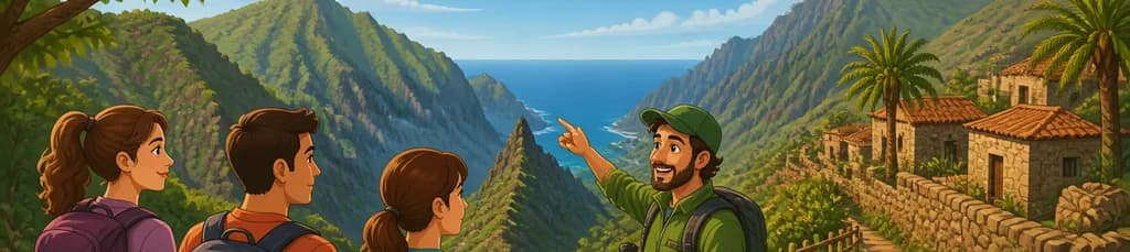 Ruta de senderismo guiada por el Caserío de Masca y el Macizo de Teno, con salida desde Las Portelas