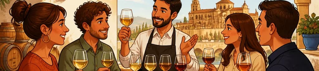Cata guiada de vinos y tapas en Córdoba
