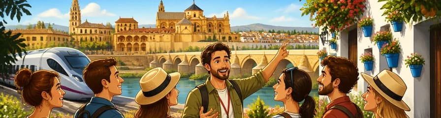 Visita guiada en grupo reducido por Córdoba desde Sevilla con billete de tren de ida y vuelta
