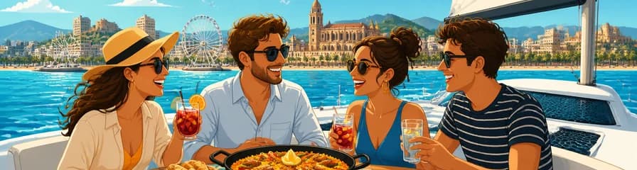 Crucero en Catamarán por Málaga con Almuerzo