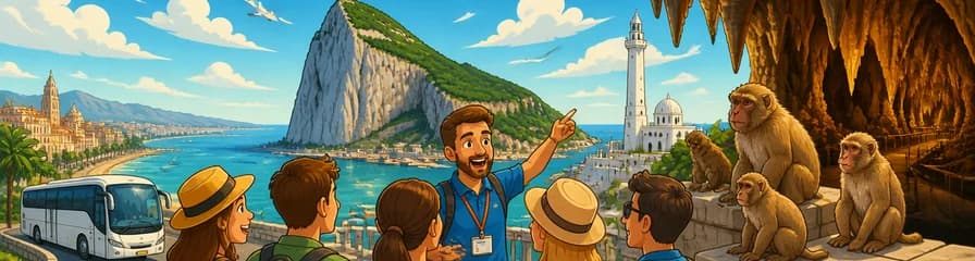 Recorrido guiado de un día por Gibraltar desde Málaga