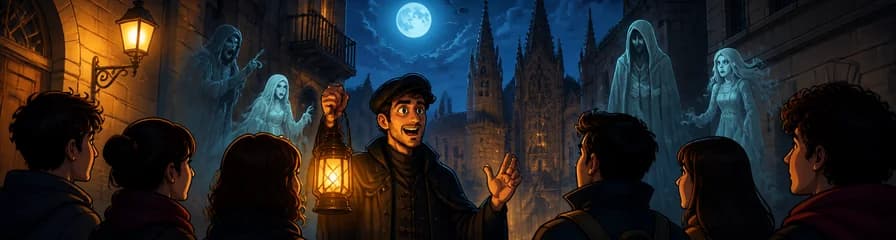 Recorrido nocturno guiado de fantasmas en Barcelona