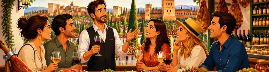 Tour gastronómico de lujo guiado por Granada