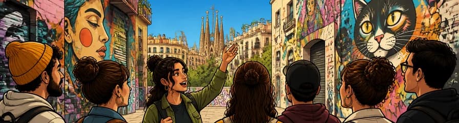 Recorrido por el arte urbano de Barcelona