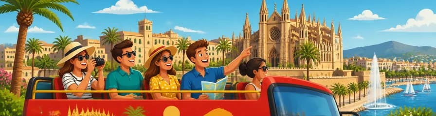 Recorrido en autobús turístico de 24 horas por Palma de Mallorca con City Sightseeing: Sube y baja a tu antojo
