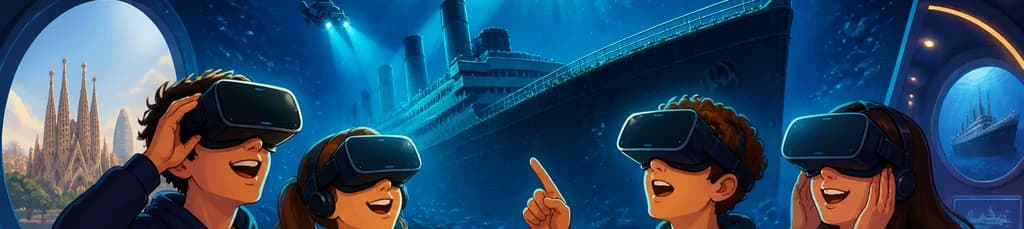 Expedición oficial de realidad virtual Titanic Barcelona: Ecos del Pasado