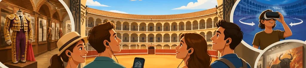 Entrada a la Plaza de Toros de La Malagueta con audioguía